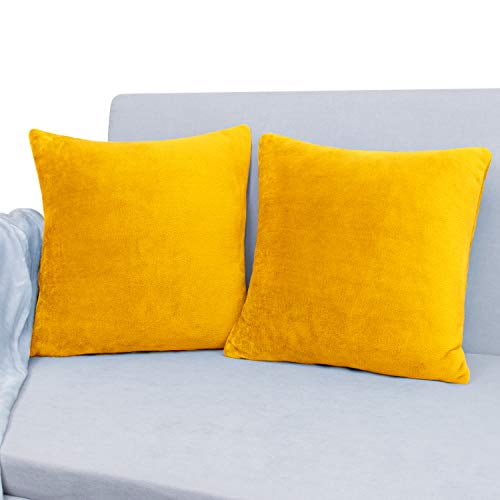20x20 Set of 2 Fleece Velvet Plush Soft Decor Accent Zipper Euro Cushion Cover PAVILIA Decorative Throw Pillow Covers Solid Wine Red Square Pillow Case for Sofa Couch Bed Bedroom Living Room 20x20 Set of 2 Fleece Velvet Plush Soft Decor Accent Zipper Euro Cushion Cover PAVILIA Decorative Throw Pillow Covers Solid Wine Red Square Pillow Case for Sofa Couch Bed Bedroom Living Room